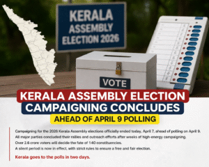 Kerala Assembly Election Campaigning Concludes Today Ahead of April 9 Polling