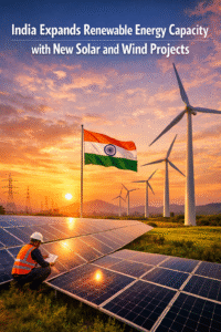 India Expands Renewable Energy Capacity with New Solar and Wind Projects