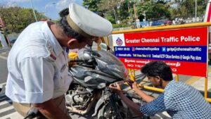 Chennai Traffic Police Book Over 2,900 Violations in Special Drive