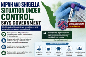 Nipah and Shigella Situation Under Control, Says Government