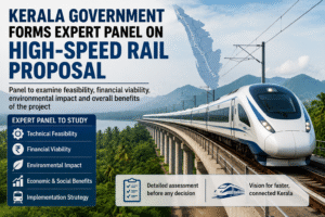 Kerala Government Forms Expert Panel on High-Speed Rail Proposal