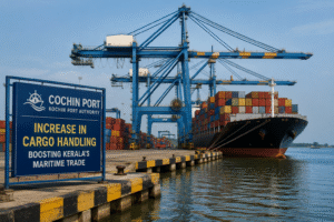 Kochi Port Reports Increase in Cargo Handling