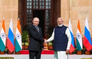 PM Modi Holds Talks with Russian President Vladimir Putin
